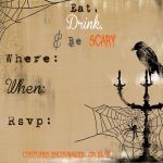 Scary Halloween Invitations Printable Free | Secrets Of A Modern   Free Printable Halloween Invitations For Adults