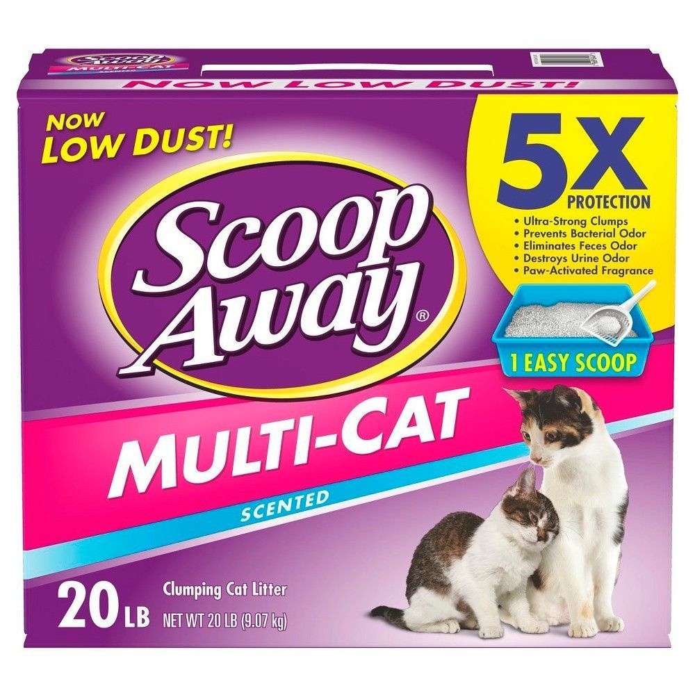 Scoop Away Multi-Cat Scented Cat Litter - 20Lbs | Products - Free Printable Scoop Away Coupons