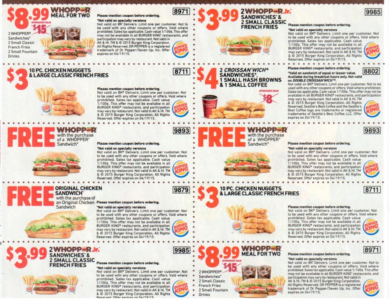 Burger King Coupons July 2024 Pdf Roz Leshia