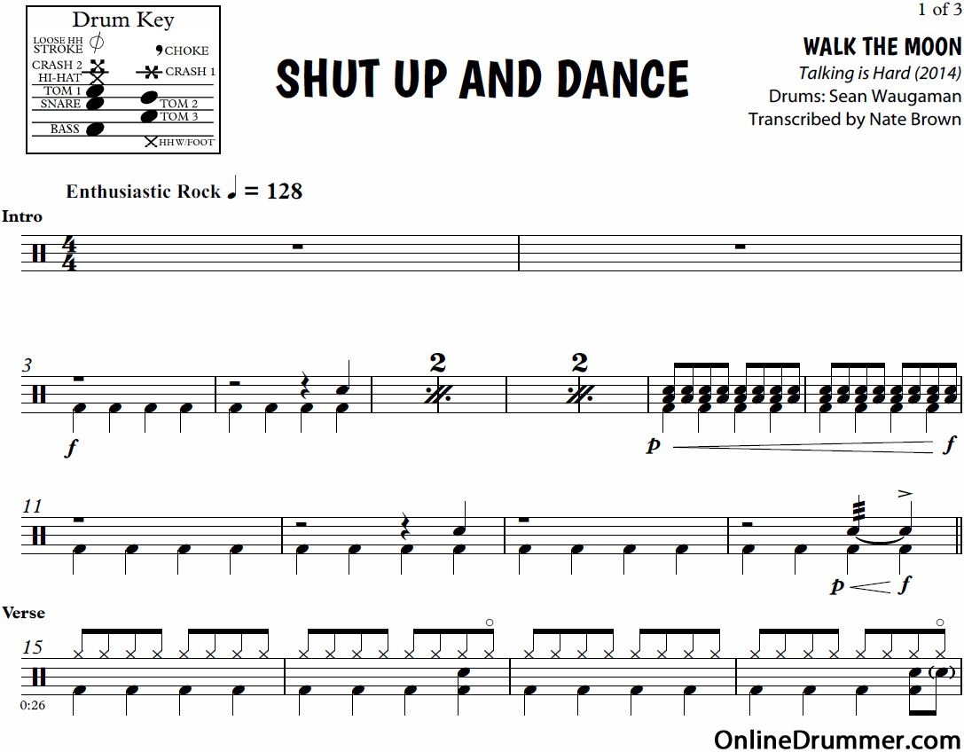 Free Printable Drum Sheet Music That are Epic | Ruby Website