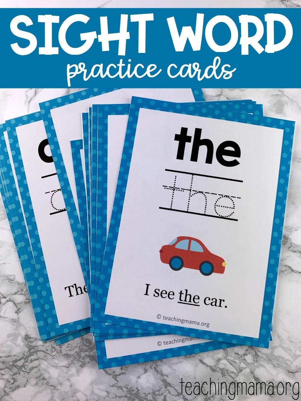 Sight Word Practice Cards | Snap Words | Educação - Free Printable Snapwords