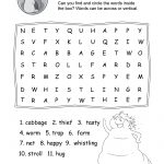 Silk's Word Search Worksheet (Free Printable)   Free Printable Worm Worksheets