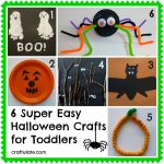 Simple Halloween Crafts For Kids   Free Printable Calendar, Blank   Halloween Crafts For Kids Free Printable