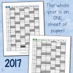 Simple Homeschool Attendance Record 2017 2018   Mamas Learning Corner   Free Printable Attendance Sheets For Homeschool