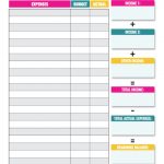 Simple Monthly Budget Tracker (Printable & Digital) | Printables   Free Printable Monthly Budget