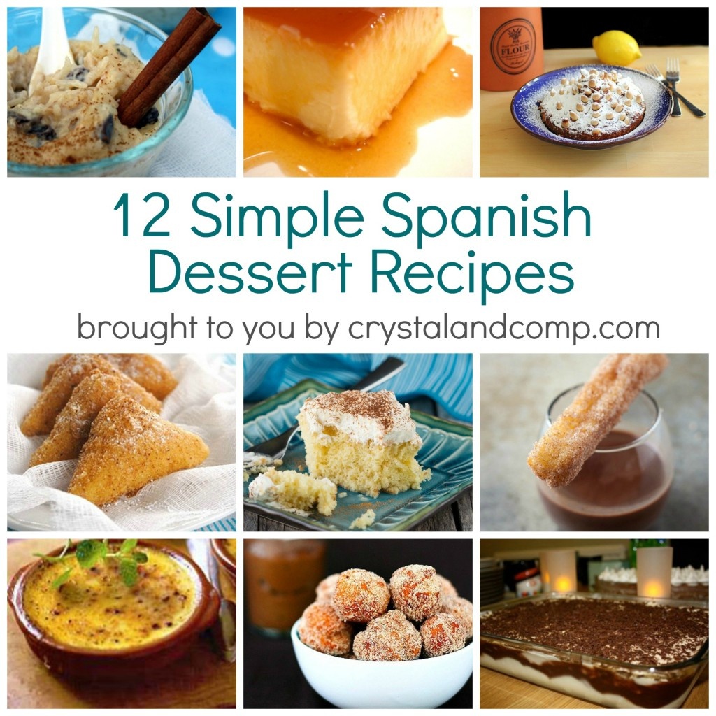 Simple Spanish Dessert Recipes - Free Printable Dessert Recipes
