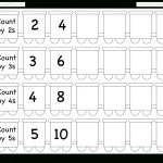 Skip Counting2, 3, 4 And 5 – Worksheet / Free Printable   Free Printable Skip Counting Worksheets