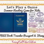Special Connection Homeschool: Free Friday: Summer Reading Passport   Free Printable Passport Template