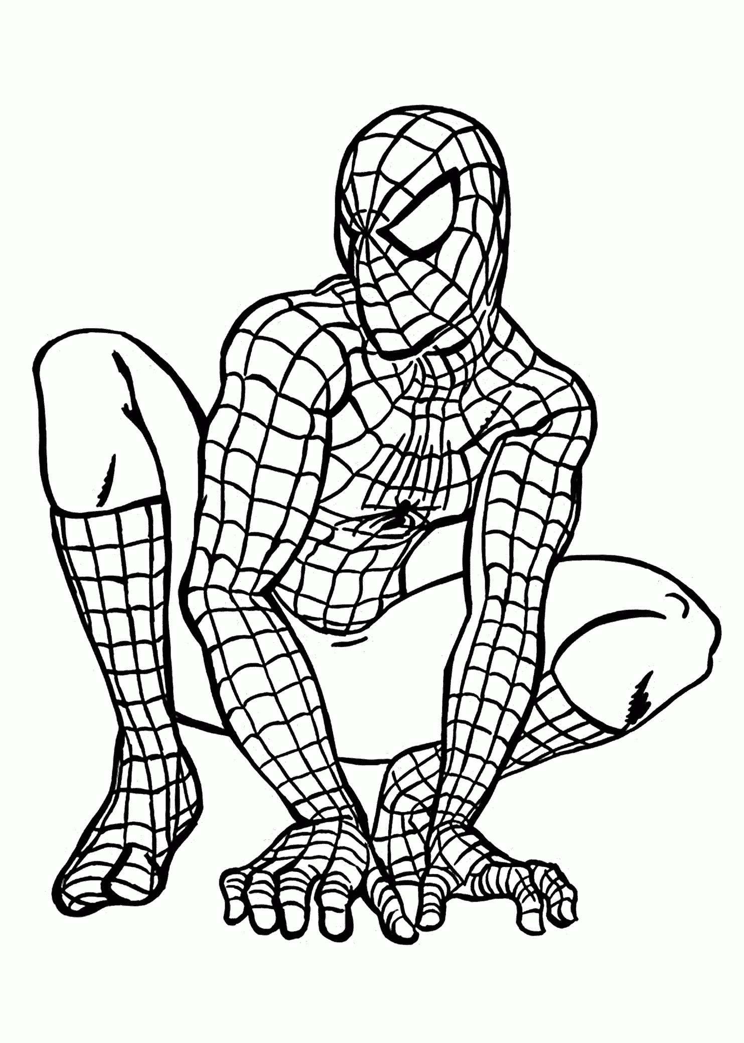 Spider Man Homecoming Coloring Pages Free Printable Spiderman - Free Printable Spiderman Pictures