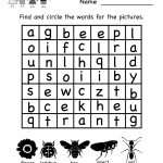 Spring English Worksheet   Free Kindergarten Holiday Worksheet For   Free Printable Spring Worksheets For Kindergarten