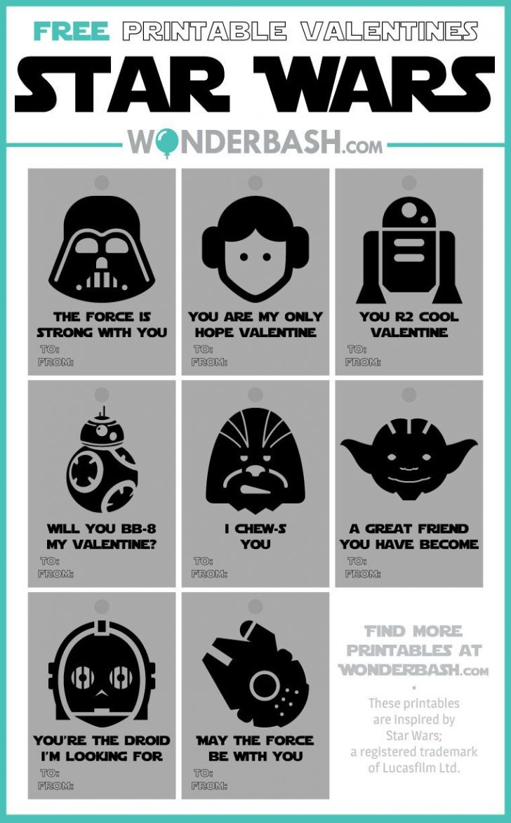 May The Force Be With You Free Printable