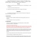 Subcontractor Short Form Contract : Contractor And Employee   Free Printable Subcontractor Agreement