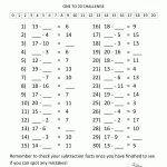 Subtraction For Kids 2Nd Grade   Free Printable Subtraction Worksheets For 2Nd Grade