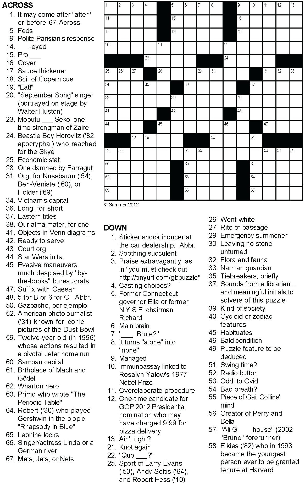 Summer Cross Word Puzzle Monsieurs Summer Crossword Puzzle Clue - Summer Crossword Puzzle Free Printable