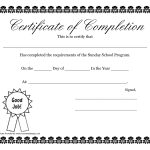 Sunday School Promotion Day Certificates | Sunday School Certificate   Free Printable School Certificates Templates
