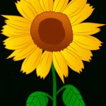 Sunflower Clip Art Free Printable Clipart   Clipartbarn   Free Printable Clipart For August