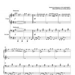 Swift   Blank Space Sheet Music For Piano Four Hands [Pdf]   Taylor Swift Mine Piano Sheet Music Free Printable