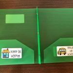 Take Home Folders: Part 1 | Thehappyteacher   Free Printable Take Home Folder Labels
