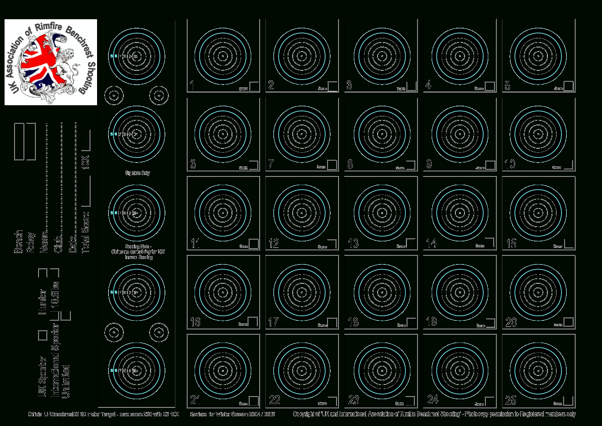 targets for download and printing within accurateshooter