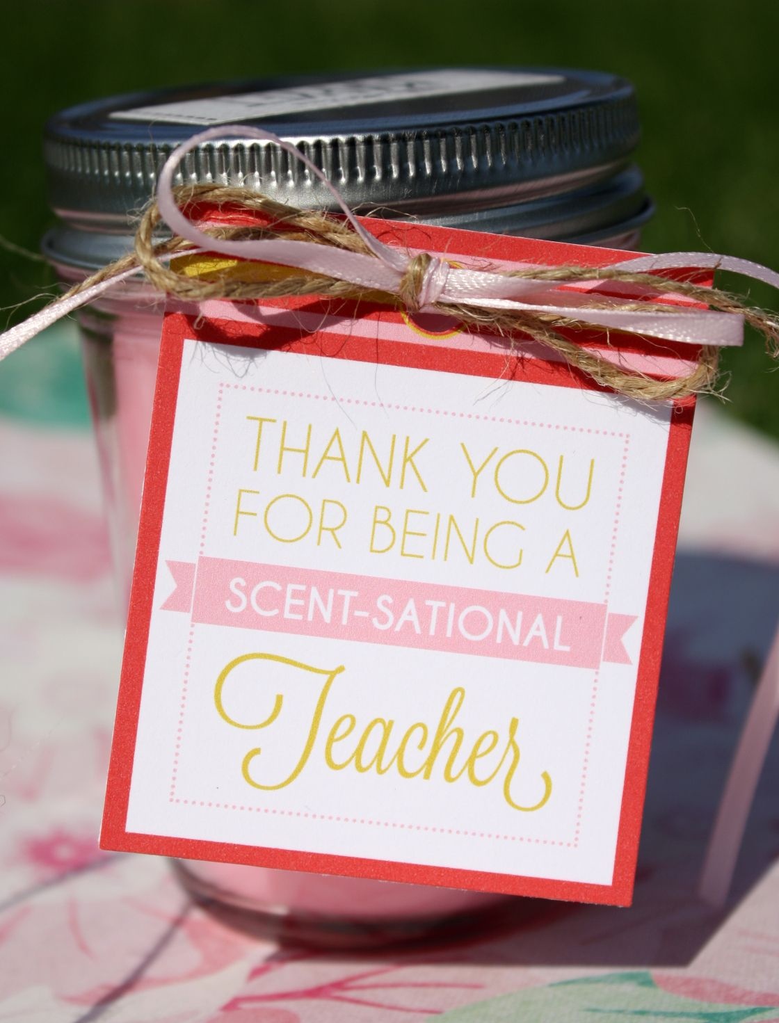 Scentsational Teacher Free Printable