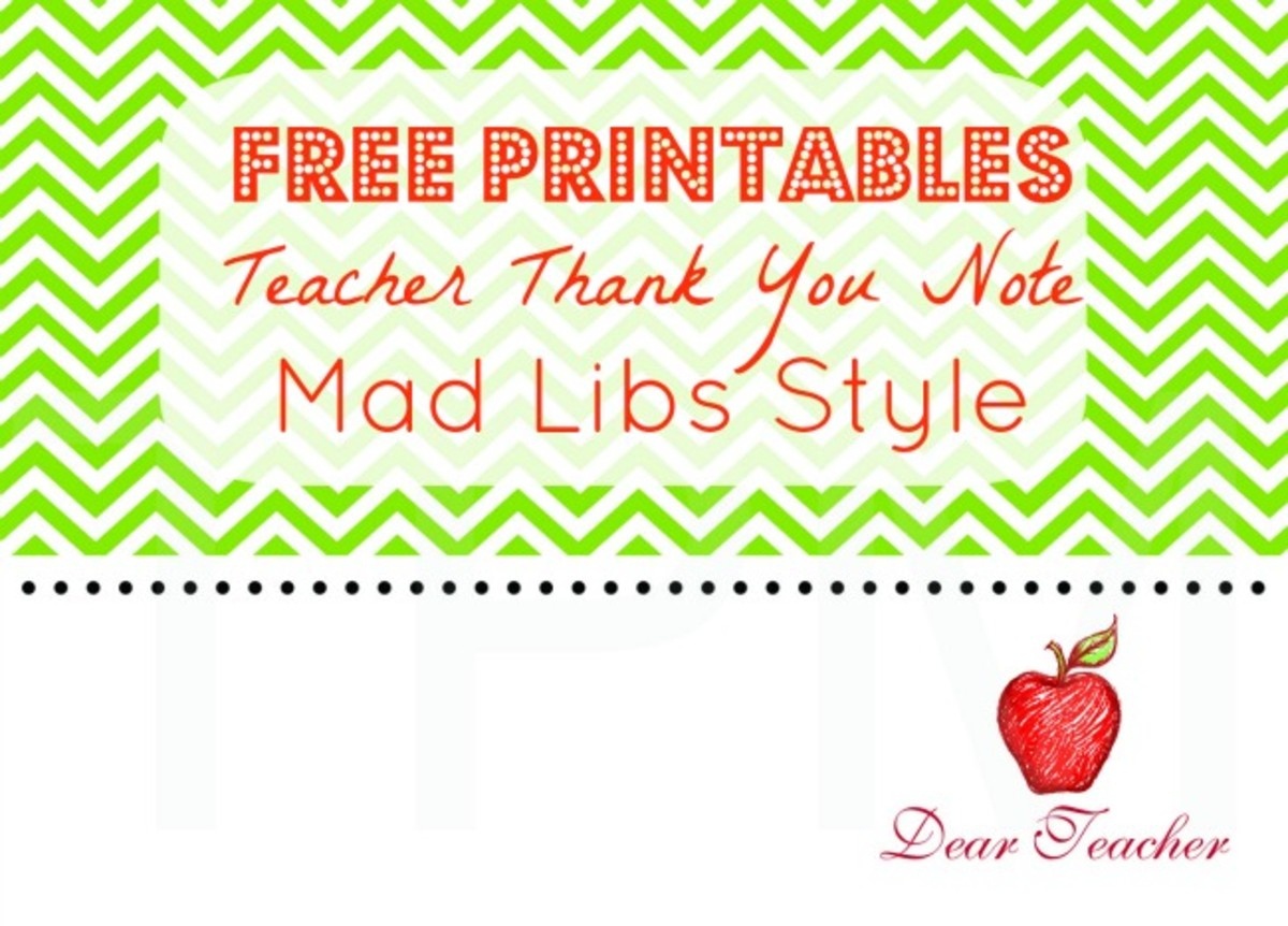 Teacher Thank You Notes {Free Printables} - Momtrends - Free Printable Thank You Cards For Teachers