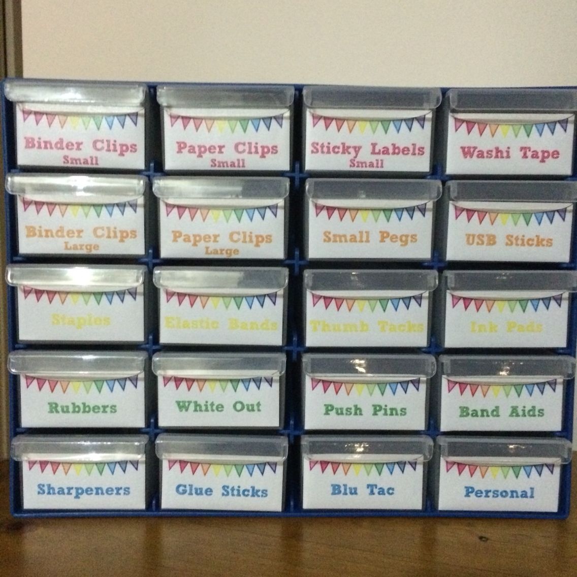Teacher Toolbox Using Storage System From Bunnings (Australia - Free Printable Teacher Toolbox Labels