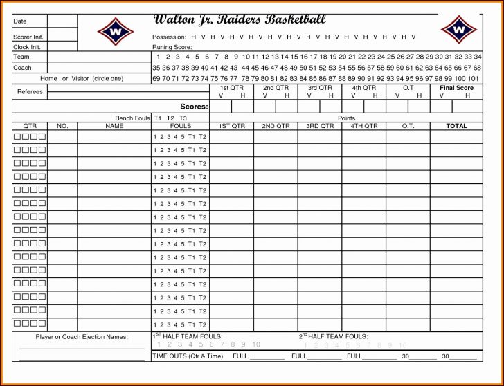 Printable Volleyball Stat Sheets Free