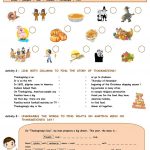 Thanksgiving Activities Worksheet   Free Esl Printable Worksheets   Free Printable Thanksgiving Worksheets For Middle School