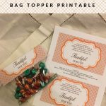 Thanksgiving Treats For Classmates And Teachers | Best Of Behind The   Free Printable Thanksgiving Treat Bag Toppers