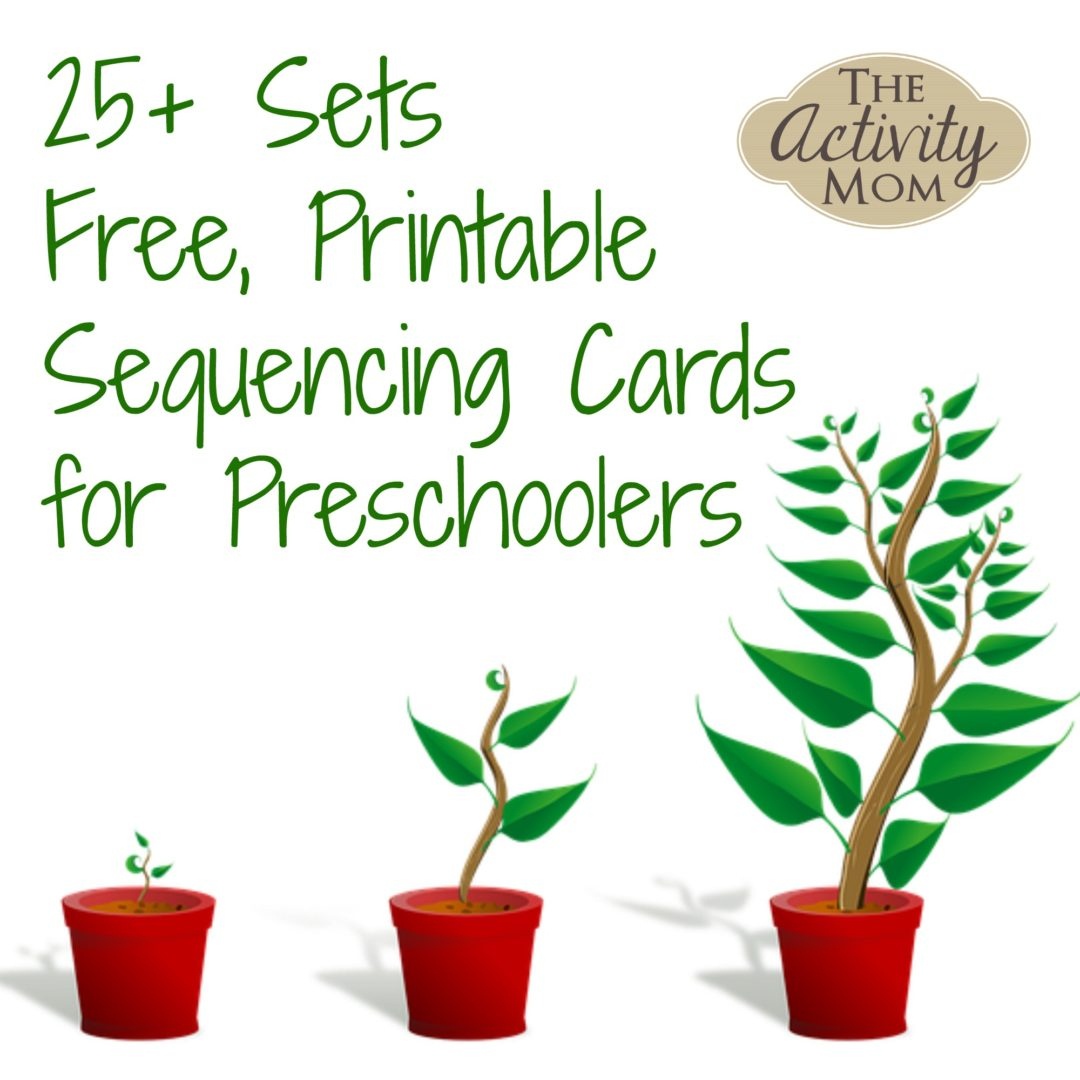 The Activity Mom - Sequencing Cards Printable - The Activity Mom - Free Printable Sequencing Cards For Preschool