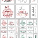 The Best Free Christmas Printables – Gift Tags, Holiday Greeting   Free Printable Christmas Gift Tags