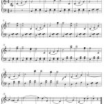The Blue Danube Main Theme For Piano From Strauss' Waltz | Music In   Free Printable Classical Sheet Music For Piano