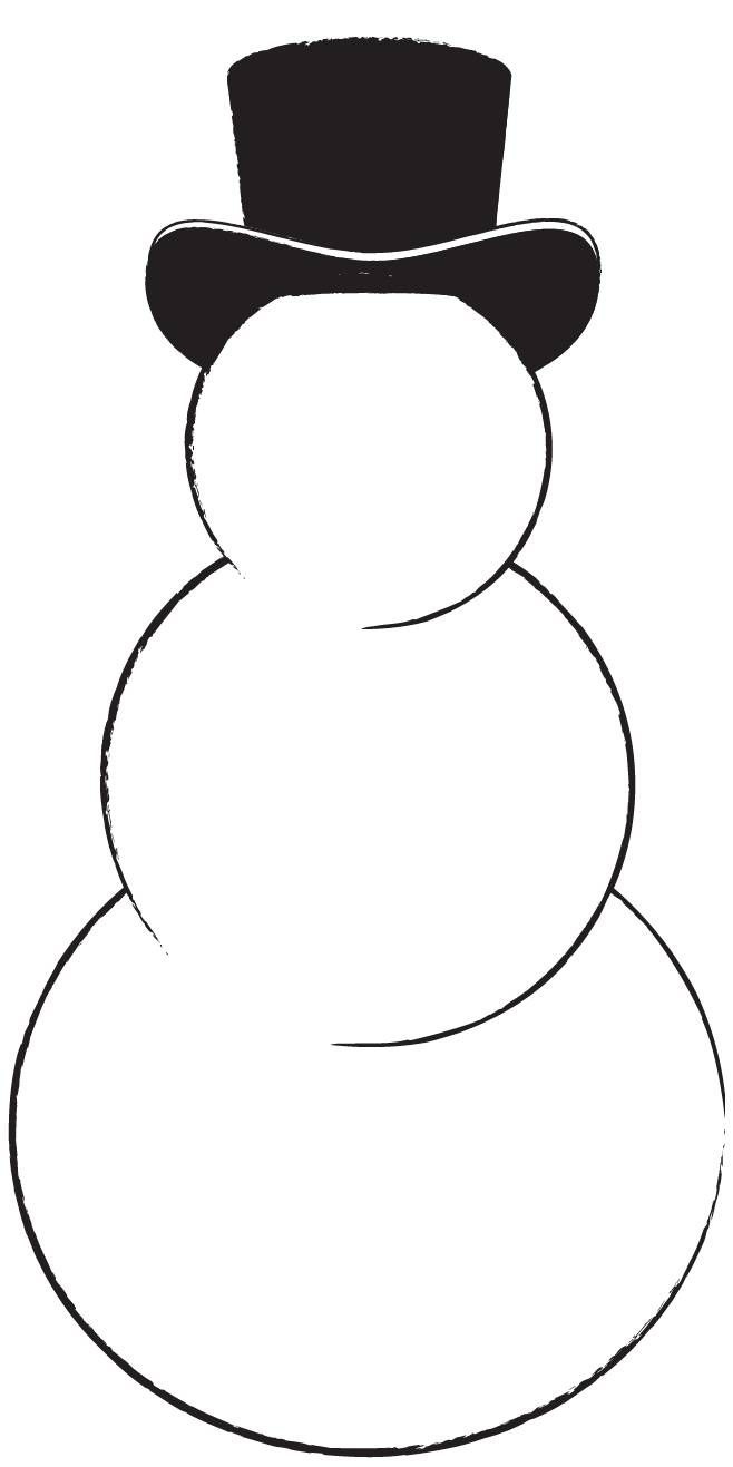 Free Printable Snowman Patterns