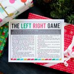 The Christmas Left Right Game (W/printable Story)   It's Always Autumn   Free Printable Women&#039;s Party Games