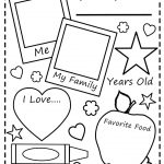 The Frogs And The Flutterbyes: All About Me Free Printable   Free Printable All About Me Poster