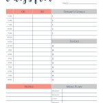 This Free Printable Daily Planner Changes Everything. Finally A Way   Free Printable Daily Schedule