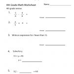 This Is A Link To Some Great Worksheets You Could Use For Morning   Free Printable 4Th Grade Morning Work
