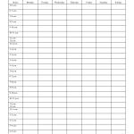 Time Management Weekly Schedule Template … | Bobbies Wish List | Weekl…   Time Management Forms Free Printable