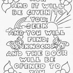 Top 10 Free Printable Bible Verse Coloring Pages Online | Coloring   Free Printable Sunday School Coloring Sheets