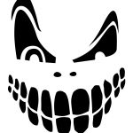 Top 100+ Jack O Lantern Faces Patterns Stencils Ideas | Halloween   Scary Pumpkin Stencils Free Printable
