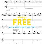 Top 100 Popular Piano Sheets Downloaded From Sheetdownload   Free Piano Sheet Music Online Printable Popular Songs