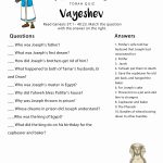 Torah Portion Quiz: Vayeshev (Genesis 37:1 40:23) | Childrens Bible   Free Printable Bible Study Lessons With Questions And Answers