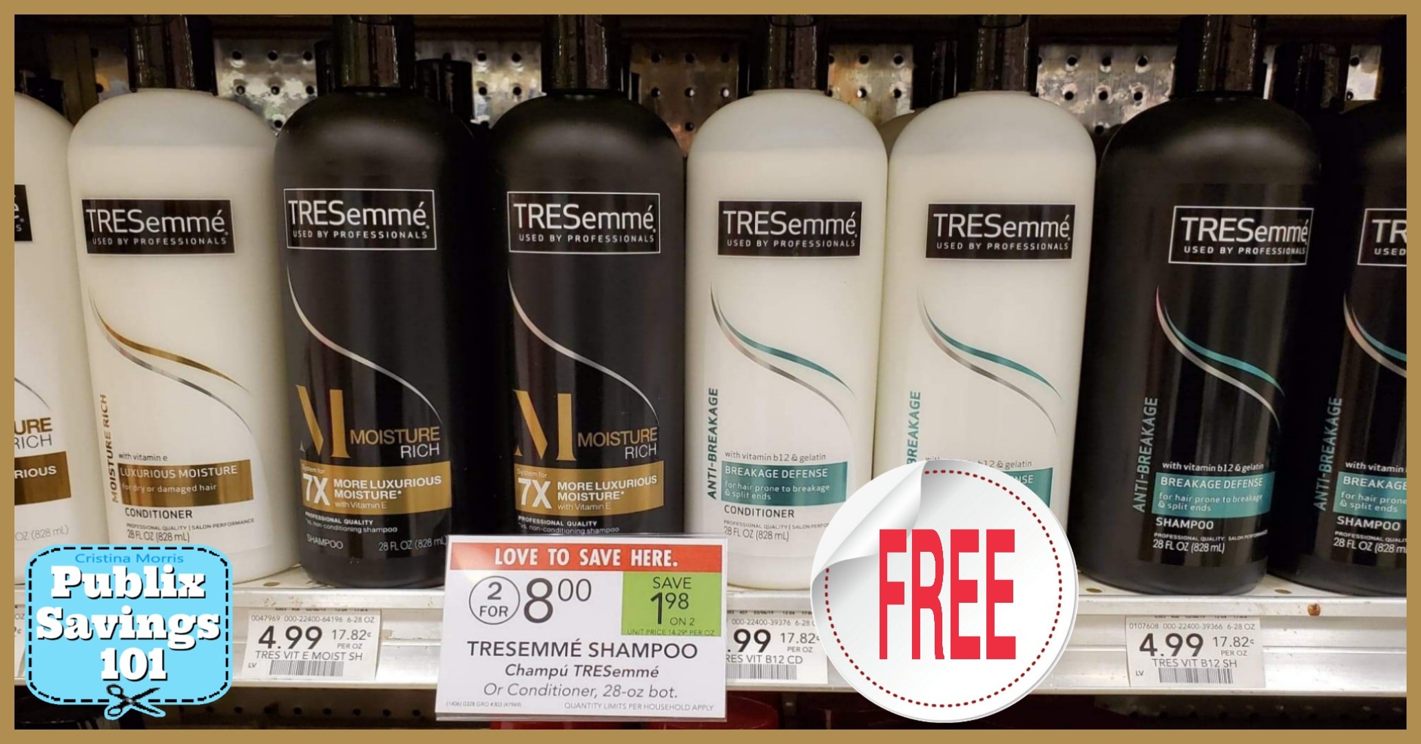 Tresemme Hair Care Products – Free + $1 Moneymaker! | Publix Savings 101 - Free Printable Tresemme Coupons