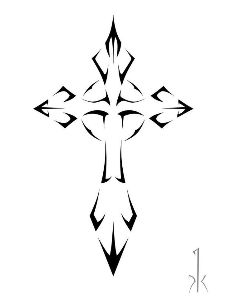 Free Printable Cross Tattoo Designs