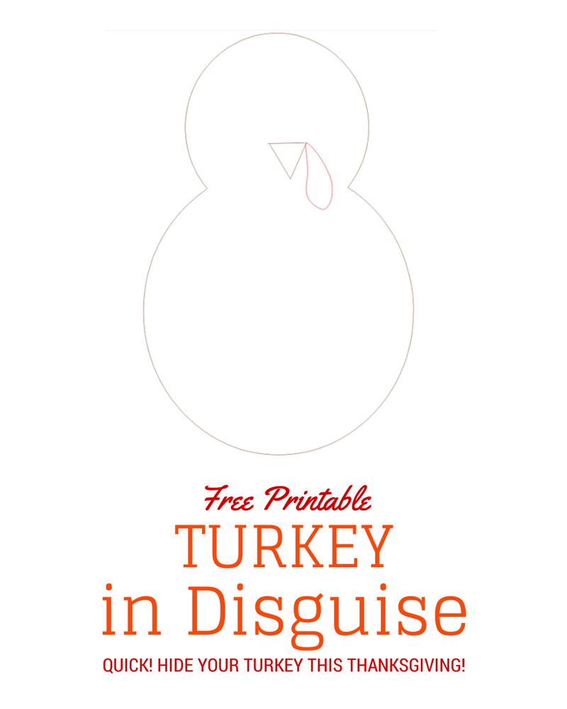 Turkey In Disguise Free Printable Template | Kid Blogger Network - Free Printable Turkey Craft