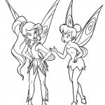 Two Fairies Coloring Page | Free Printable Coloring Pages   Free Printable Fairy Coloring Pictures