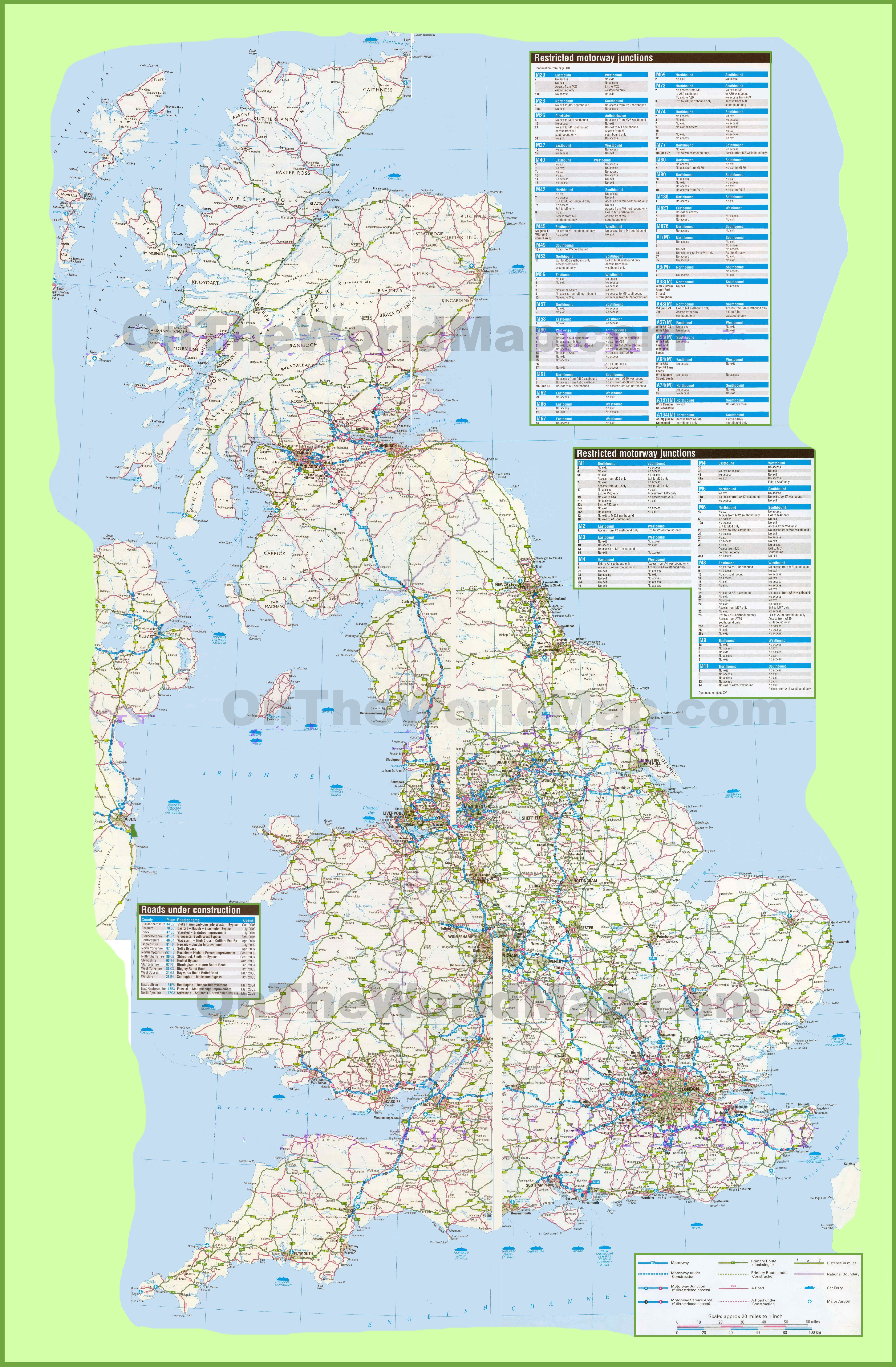 Uk Maps | Maps Of United Kingdom - Free Printable Map Of Uk And Ireland