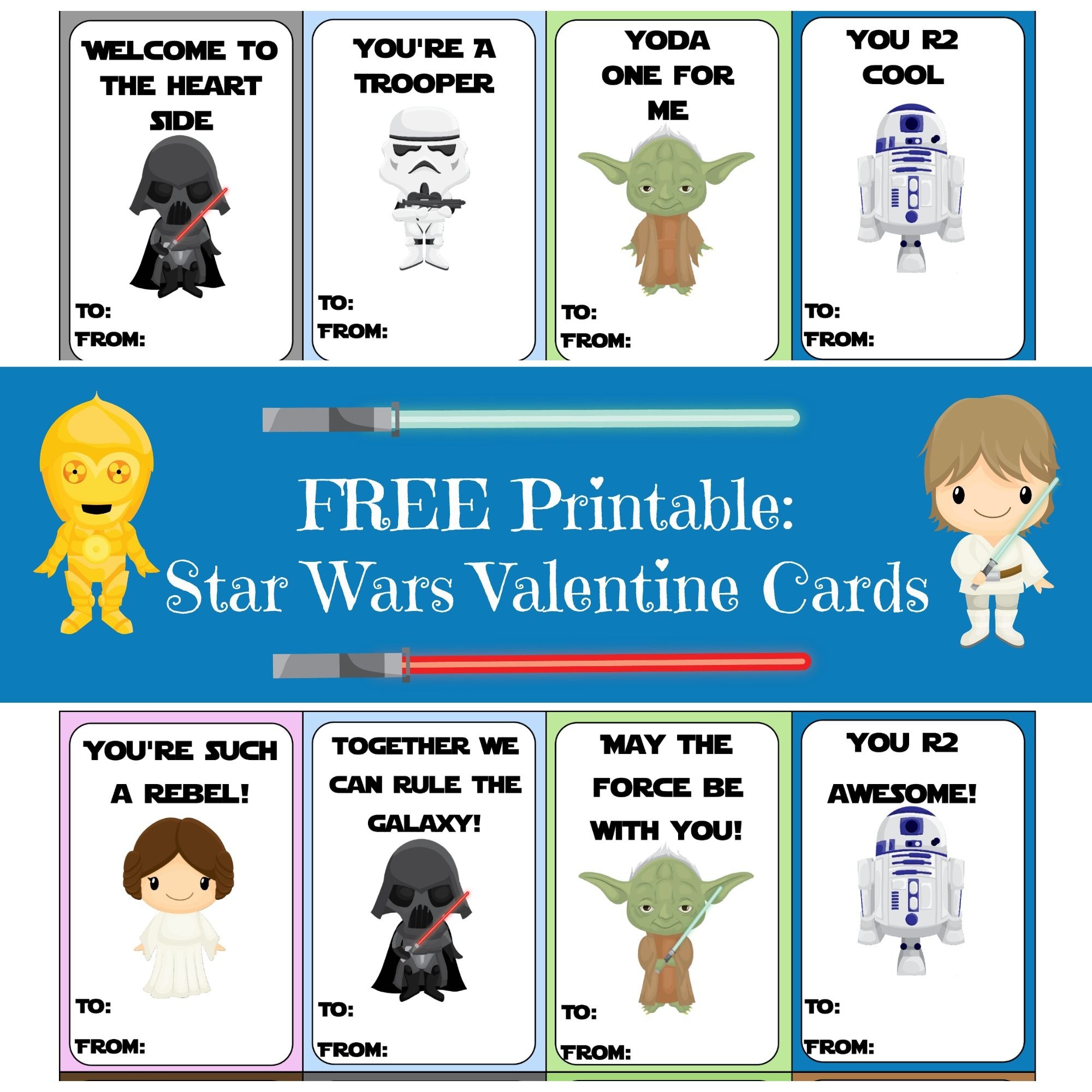 Free Printable Star Wars Valentine Bookmarks Life Of A Homeschool Mom Free Printable Lego