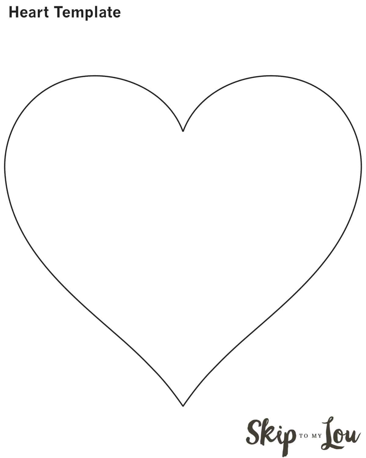 Valentine Heart Attack Idea With Free Printable Heart Template - Free Printable Valentine Heart Patterns