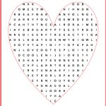 Valentine Word Search · The Typical Mom   Free Printable Valentine Word Search For Adults